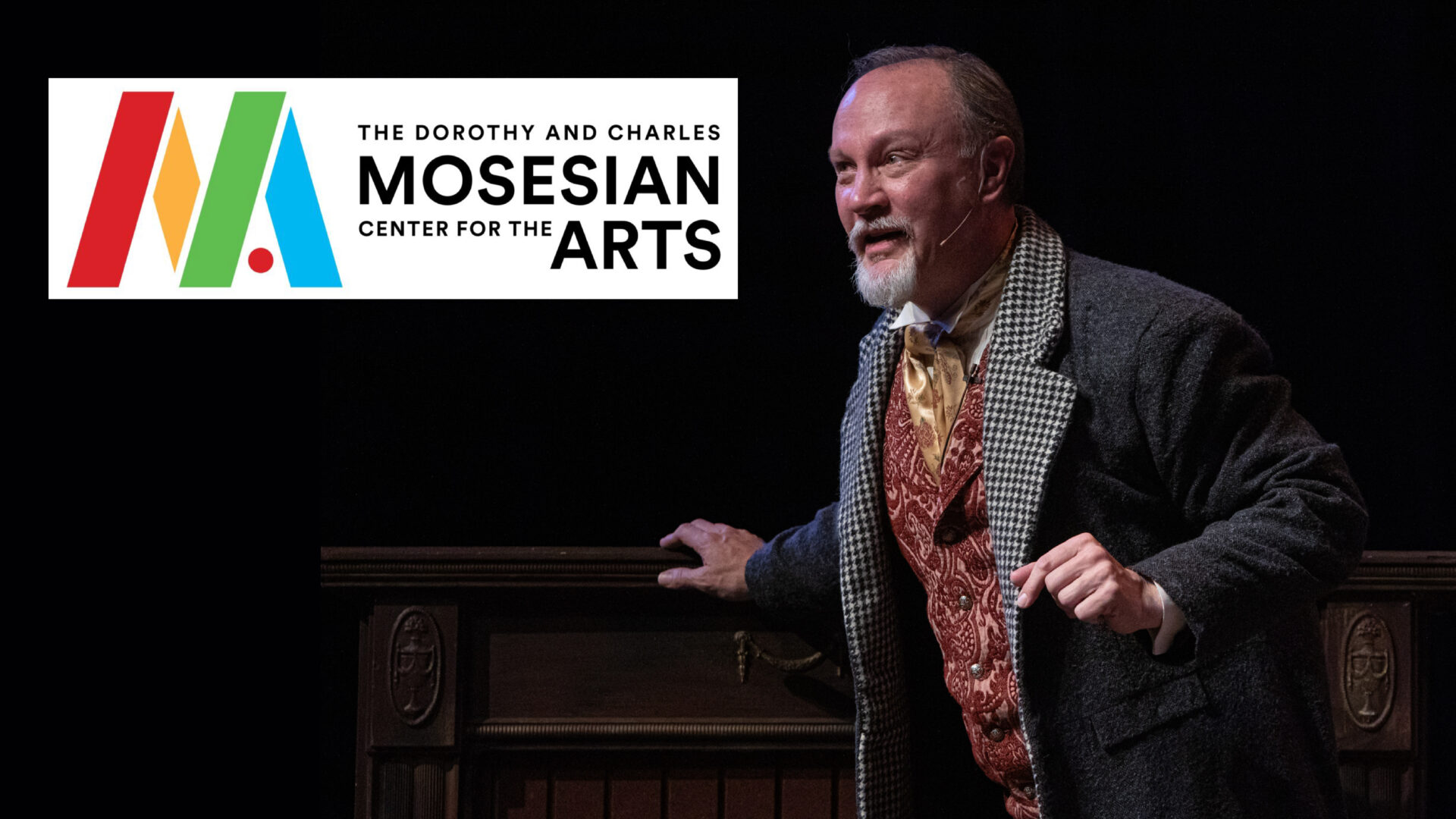 Nationally Celebrated Voiceover Artist Brings Solo Performance of ‘A Christmas Carol’ to Mosesian Center for the Arts