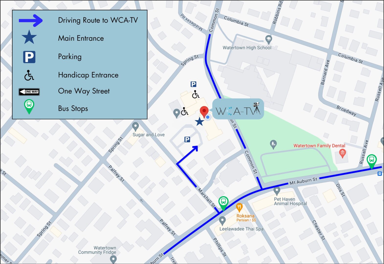 WCA-TV Getting Here Map (2)