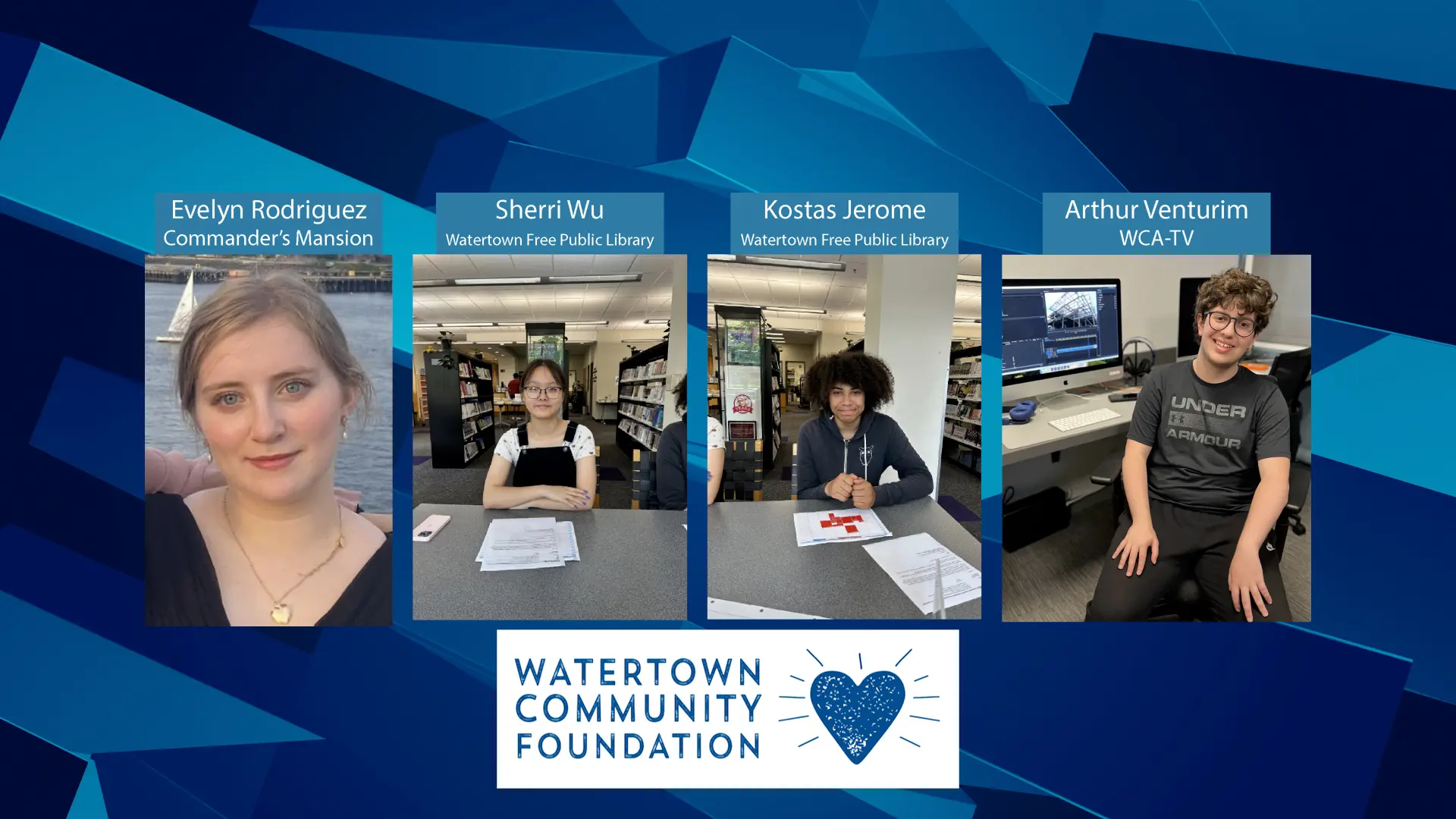 Watertown Community Foundation Funds High School Internships at Local Organizations