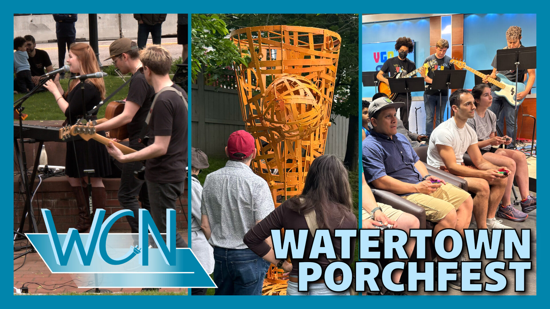 Porchfest 2025 Fills Watertown with Music, Art, and Community Spirit