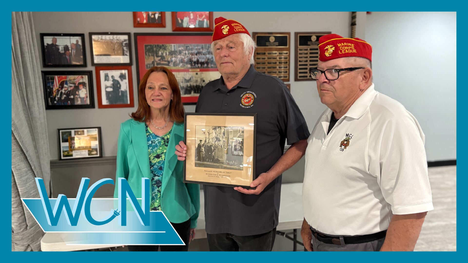 Historic Photo Returns to Watertown’s Shutt Detachment Marine Corps League