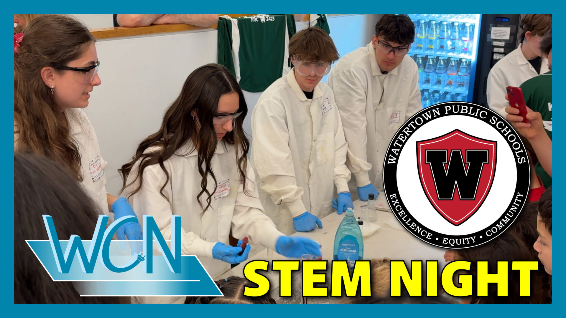 Watertown’s First Community STEM Night Draws Big Crowd, Showcases Student Innovation
